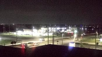 Weather camera view of Iowa Colony Police Department.