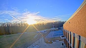 Weather camera view of Lackey HS.