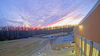 Weather camera view of Lackey HS.