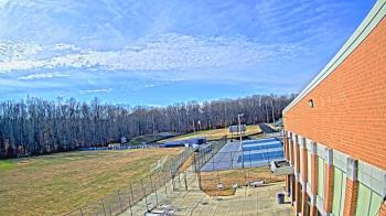 Weather camera view of Lackey HS.