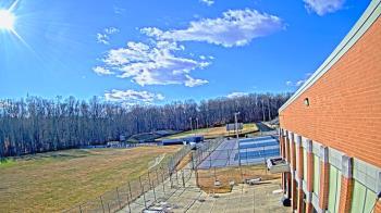 Weather camera view of Lackey HS.