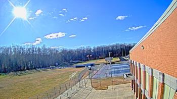 Weather camera view of Lackey HS.
