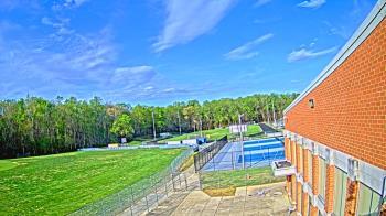 Weather camera view of Lackey HS.