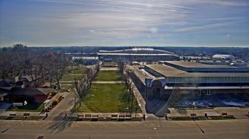 Weather camera view of Iowa State Fair Grounds.