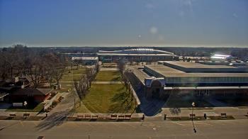 Weather camera view of Iowa State Fair Grounds.
