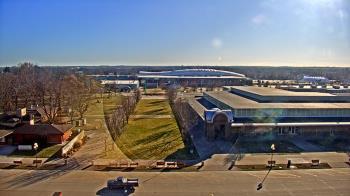 Weather camera view of Iowa State Fair Grounds.