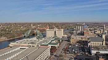 Weather camera view of County of Will.