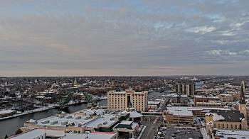 Weather camera view of County of Will.