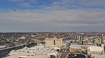 Weather camera view of County of Will.