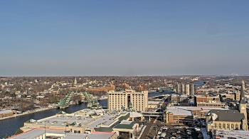 Weather camera view of County of Will.