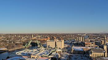 Weather camera view of County of Will.