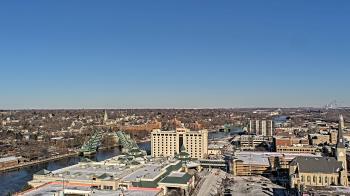 Weather camera view of County of Will.