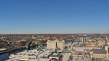 Weather camera view of County of Will.