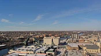 Weather camera view of County of Will.