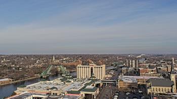 Weather camera view of County of Will.