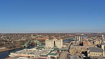 Weather camera view of County of Will.