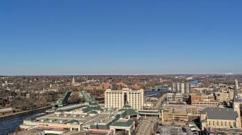 Weather camera view of County of Will.