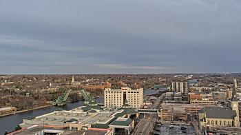 Weather camera view of County of Will.