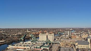 Weather camera view of County of Will.