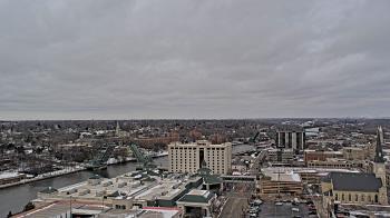 Weather camera view of County of Will.