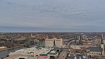 Weather camera view of County of Will.