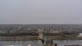 Weather camera view of County of Will.