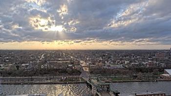 Weather camera view of County of Will.