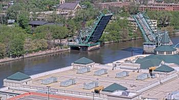 Weather camera view of County of Will.