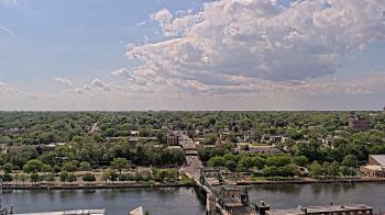 Weather camera view of County of Will.
