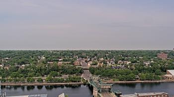 Weather camera view of County of Will.