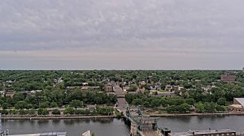 Weather camera view of County of Will.