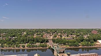 Weather camera view of County of Will.