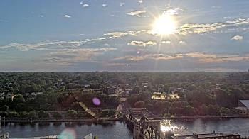 Weather camera view of County of Will.