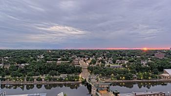 Weather camera view of County of Will.