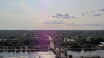 Weather camera view of County of Will.