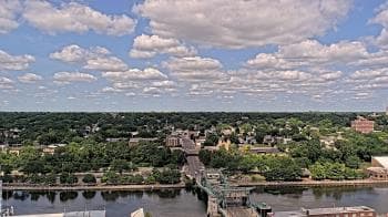 Weather camera view of County of Will.