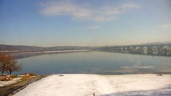 Weather camera view of John Wright Restaurant.