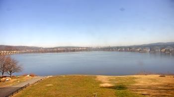 Weather camera view of John Wright Restaurant.