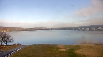 Weather camera view of John Wright Restaurant.