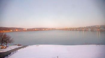 Weather camera view of John Wright Restaurant.