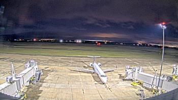 Weather camera view of Lake Charles Rgnl Arpt terminal bldg.