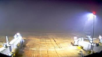 Weather camera view of Lake Charles Rgnl Arpt terminal bldg.
