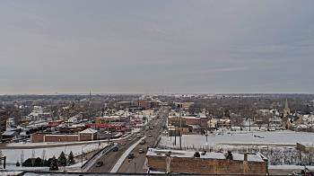 Weather camera view of Kankakee County Administration Building.