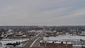 Weather camera view of Kankakee County Administration Building.