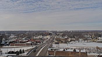 Weather camera view of Kankakee County Administration Building.
