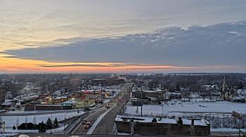 Weather camera view of Kankakee County Administration Building.