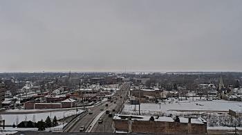 Weather camera view of Kankakee County Administration Building.