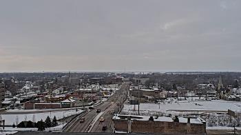 Weather camera view of Kankakee County Administration Building.