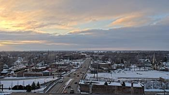 Weather camera view of Kankakee County Administration Building.