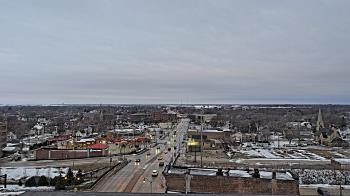 Weather camera view of Kankakee County Administration Building.